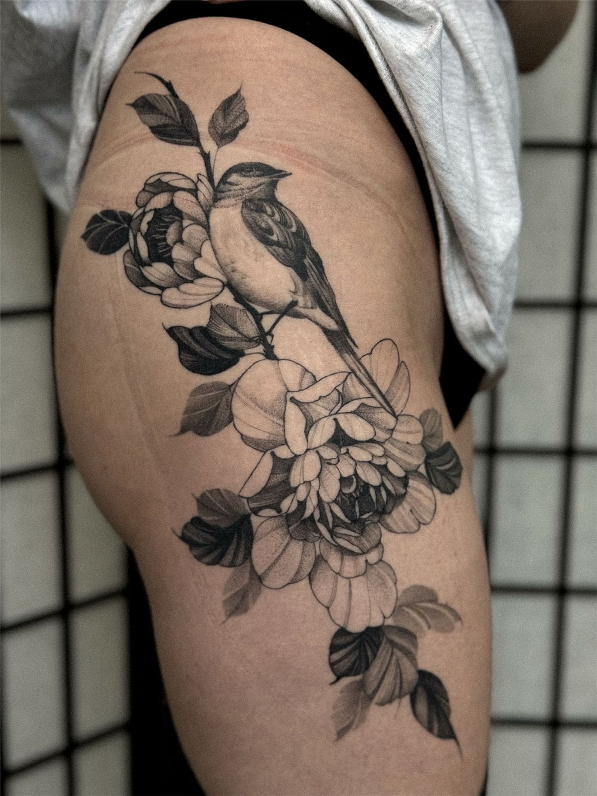 Lauren Stewart tattoo work example