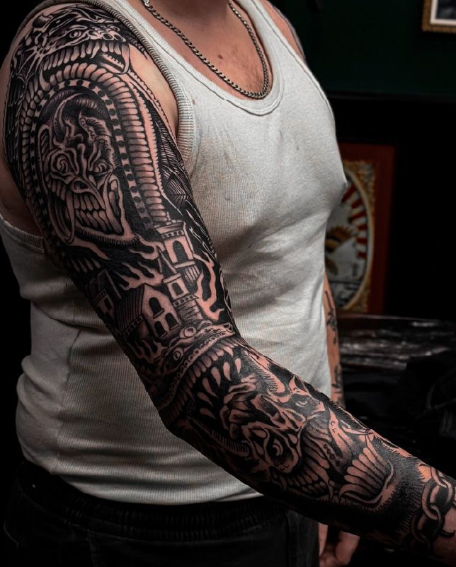 Jytheboy tattoo work emaples