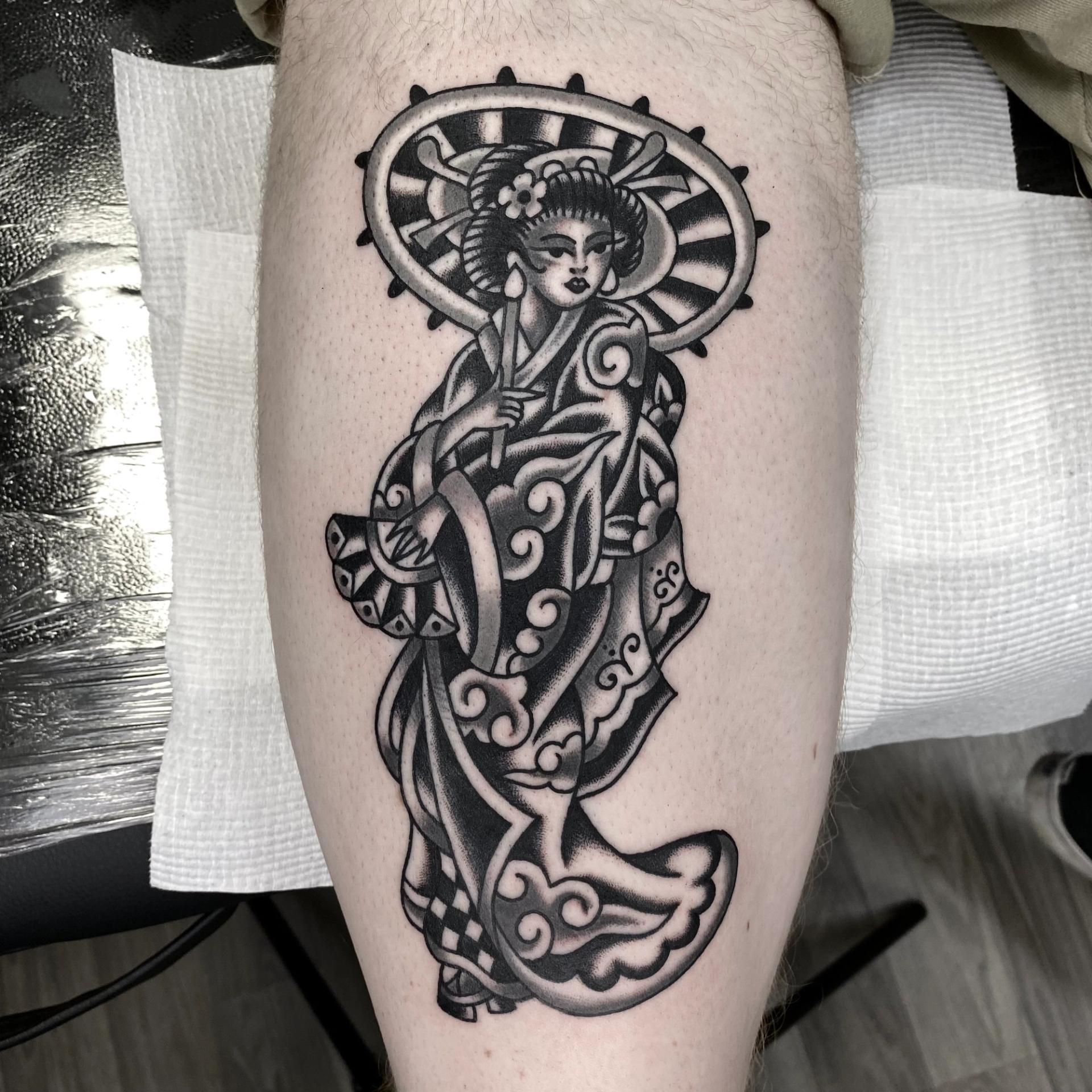Luc Ace tattoo work emaples