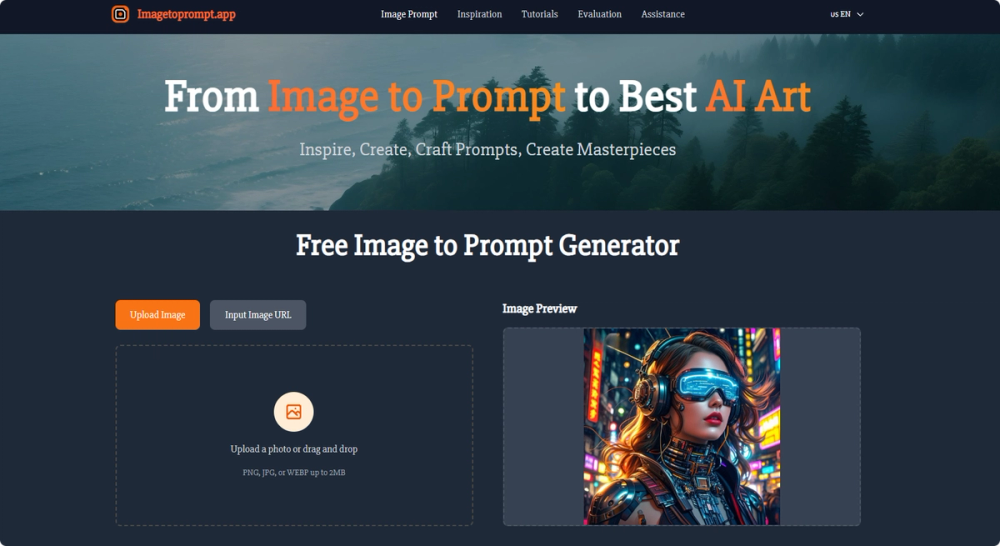 image of Image to Prompt Generator