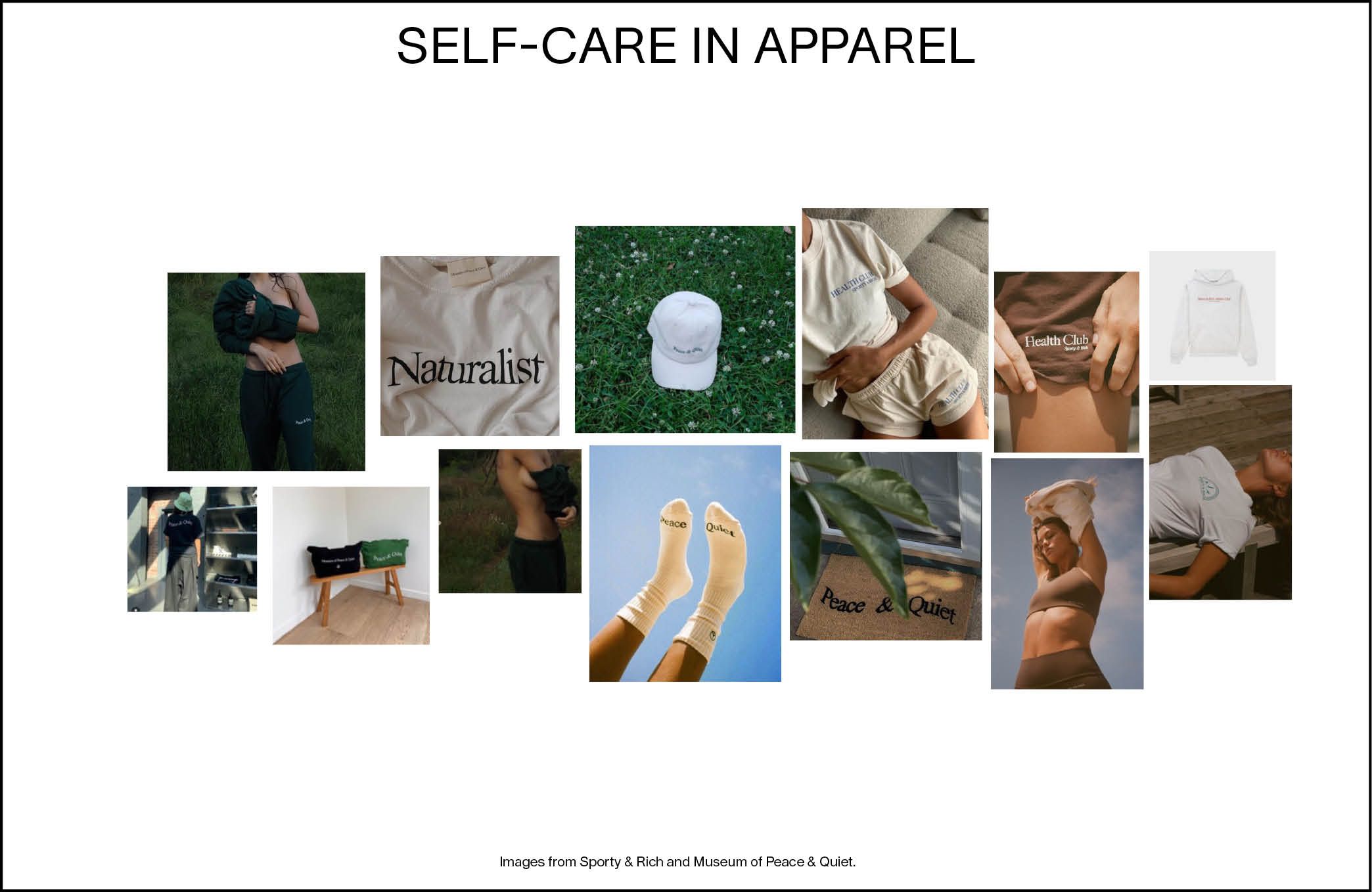 Self-care in apparel