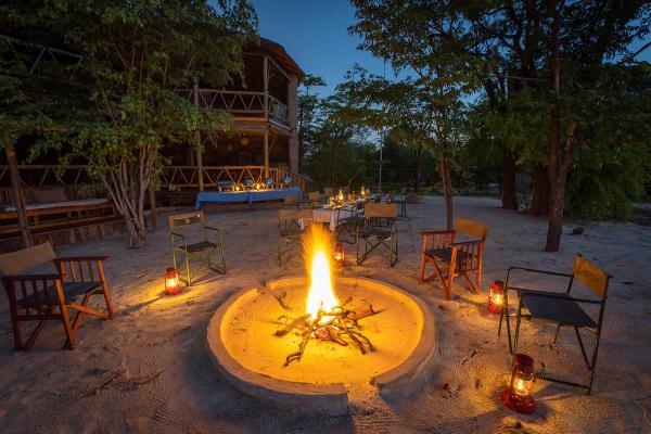 Chobe Mopani Forest Lodge Boma