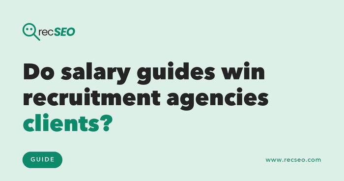 Do salary guides win recruitment agencies clients?