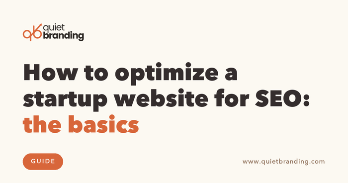 How to optimize a startup website for SEO: the basics