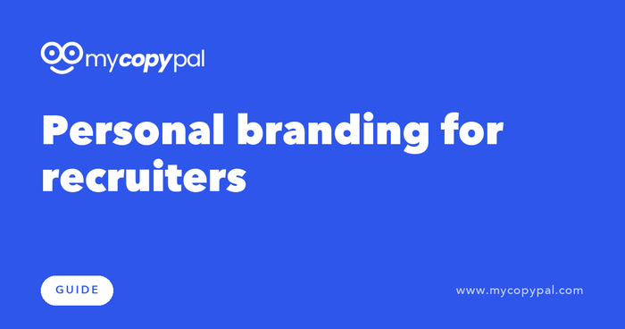 Personal branding for recruiters
