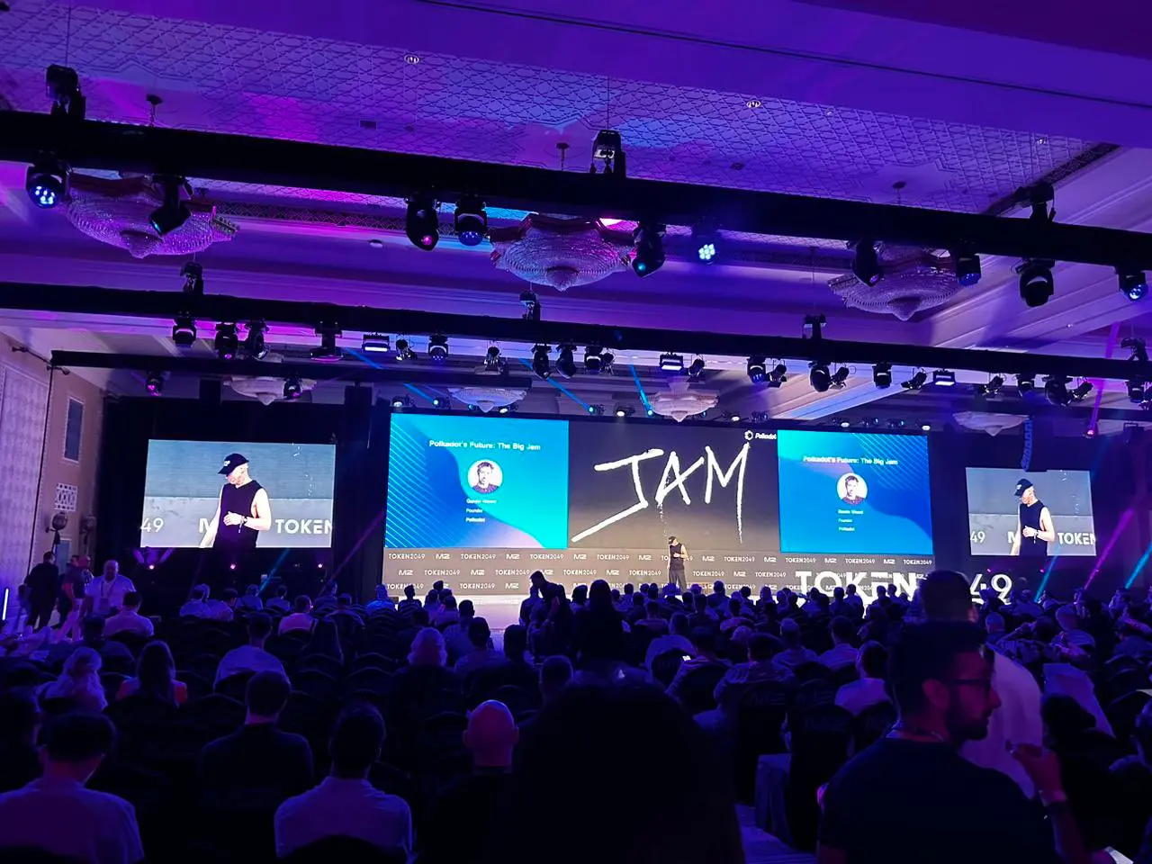 Dr. Gavin Wood debuting JAM at Token 2049 in Dubai