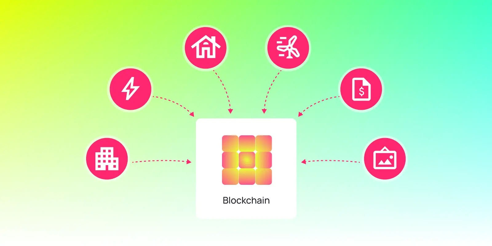 Digital cityscape symbolizing blockchain transforming finance and infrastructure with tokenized data.