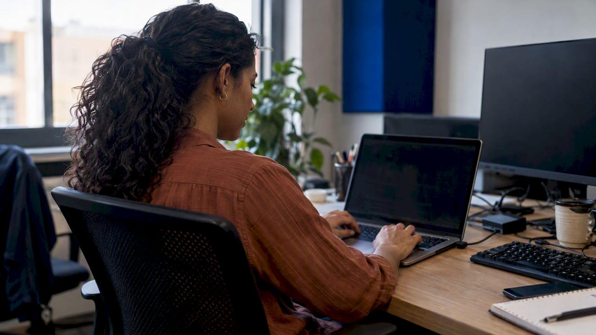 Engineer working on SaaS application architecture