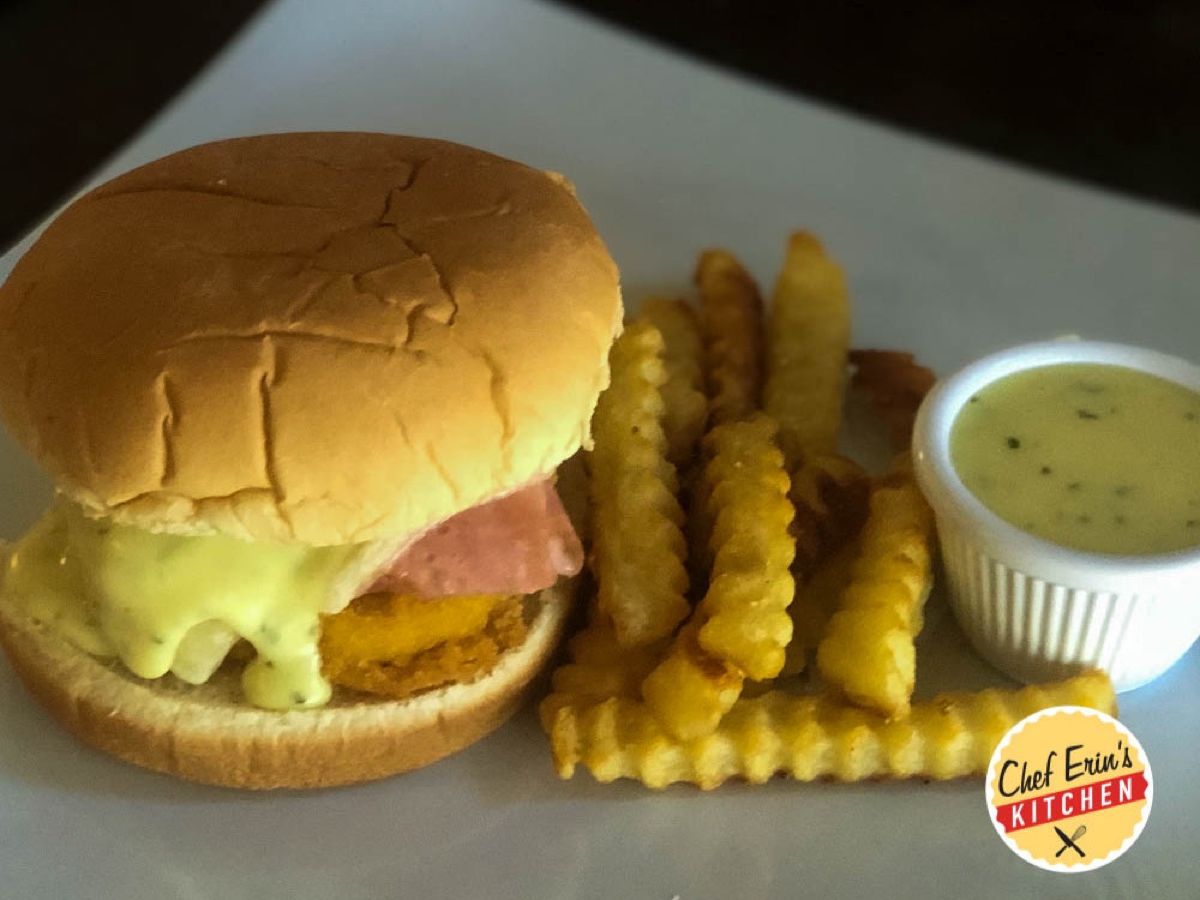 Chicken Cordon Bleu Sandwich