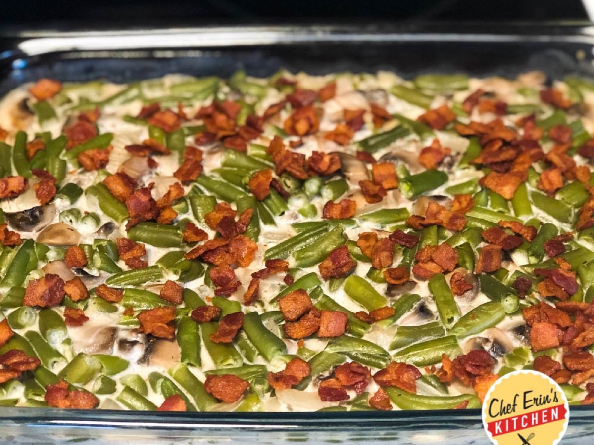 Dairy-Free Keto Green Bean Casserole