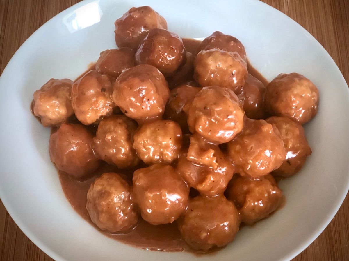 Slow Cooker BBQ Meatballs