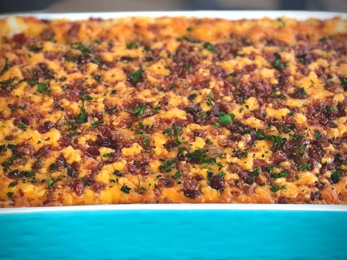 Smothered Mashed Potatoes