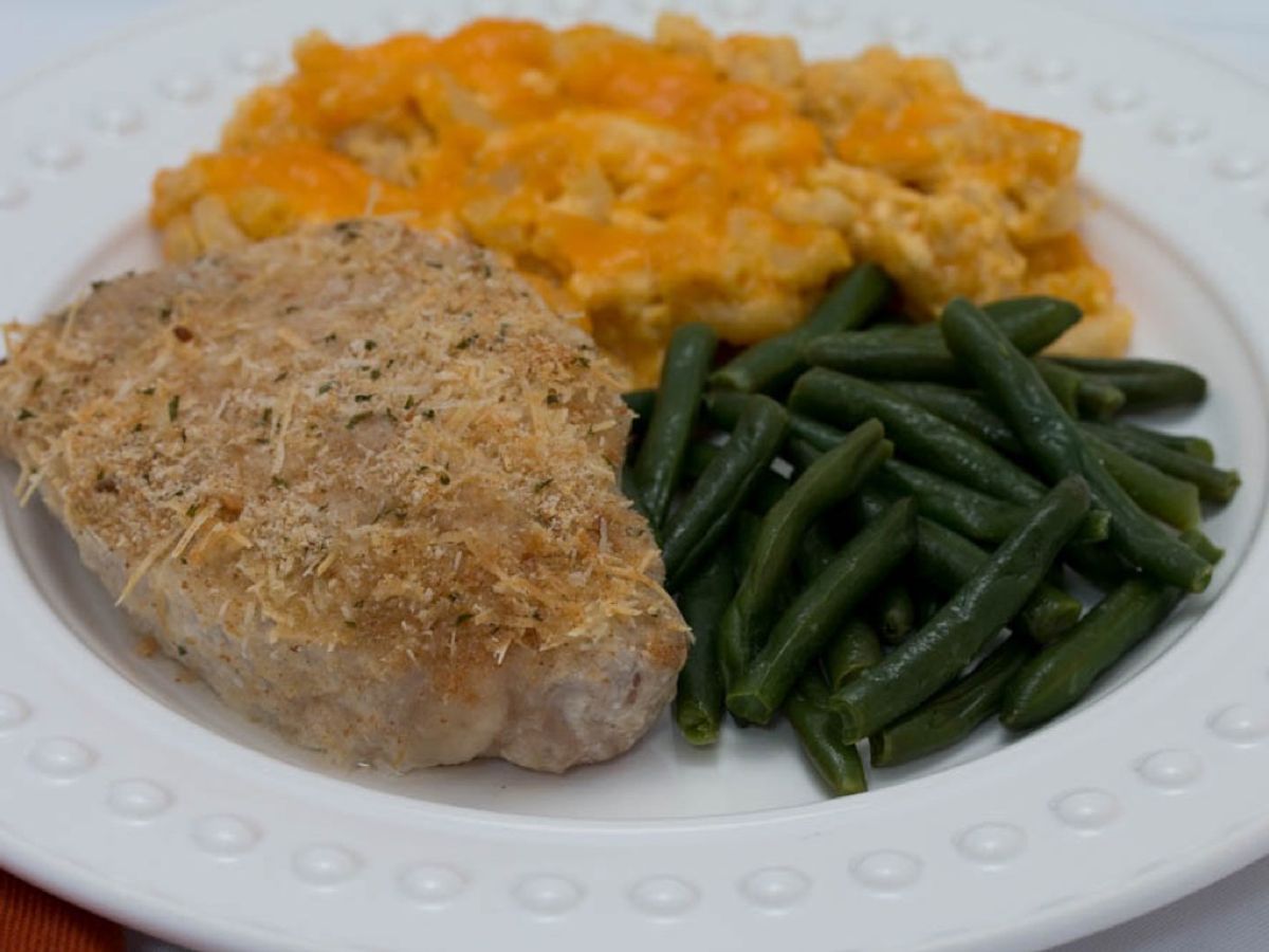 Parmesan Crusted Pork Chops