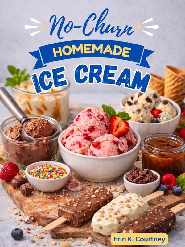 Chef Erin's No-Churn Homemade Ice Cream cookbook cover