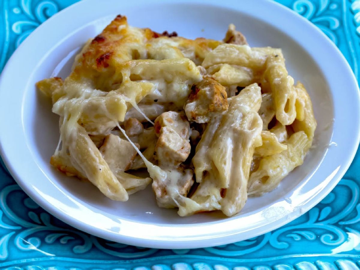 Baked Chicken Alfredo