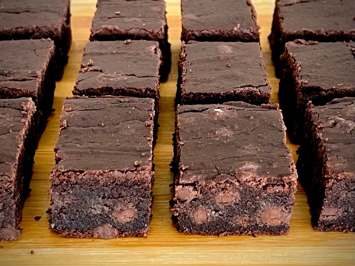 Fudgy Black Bean Brownies