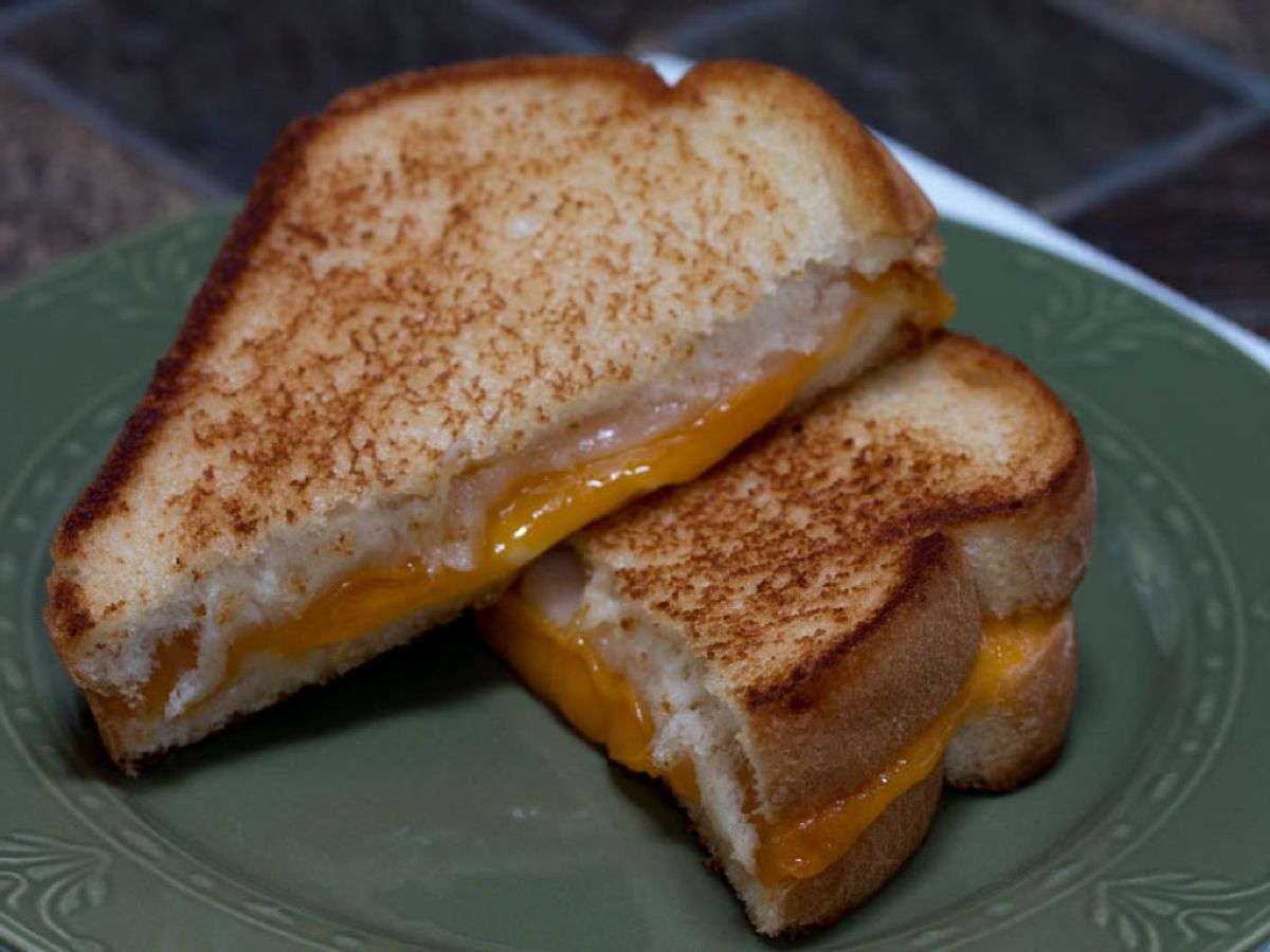 Triple Grilled Cheese