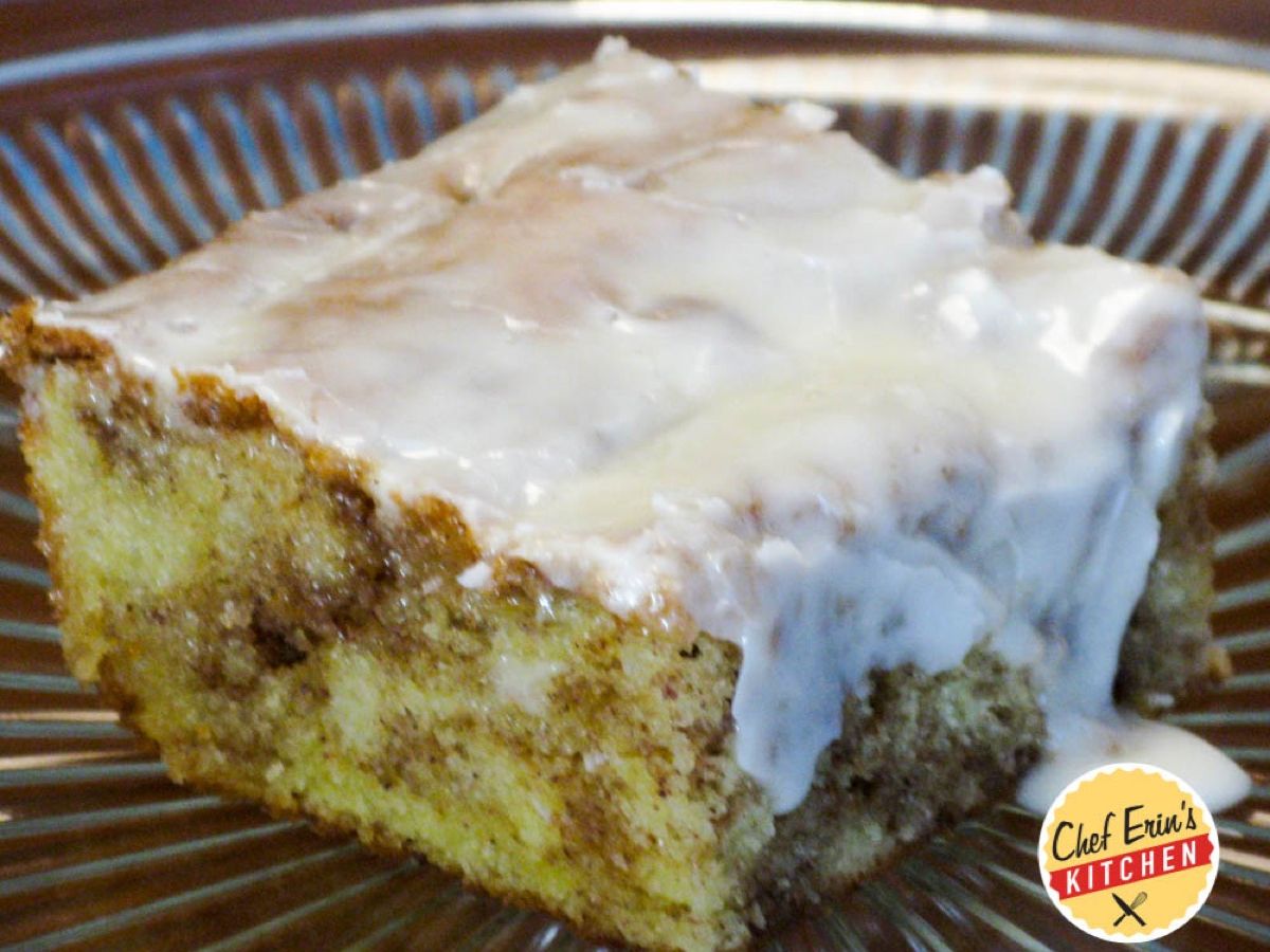 Grandma's Cinnamon Bun Cake