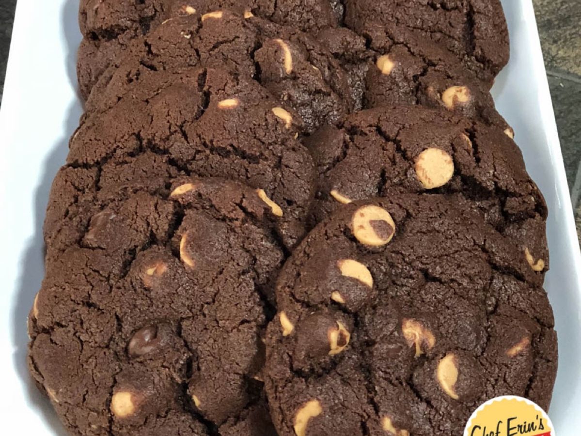 Double Chocolate Peanut Butter Cookies