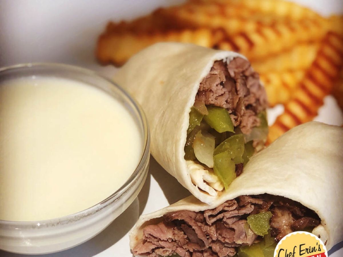 Philly Cheesesteak Wrap