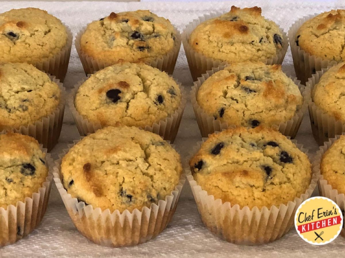 Dairy-Free Keto Chocolate Chip Muffins