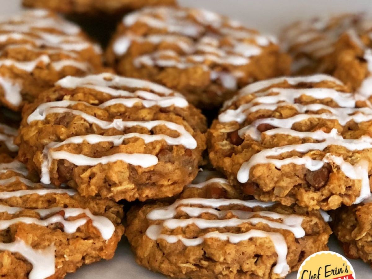 Pumpkin Oatmeal Cookies
