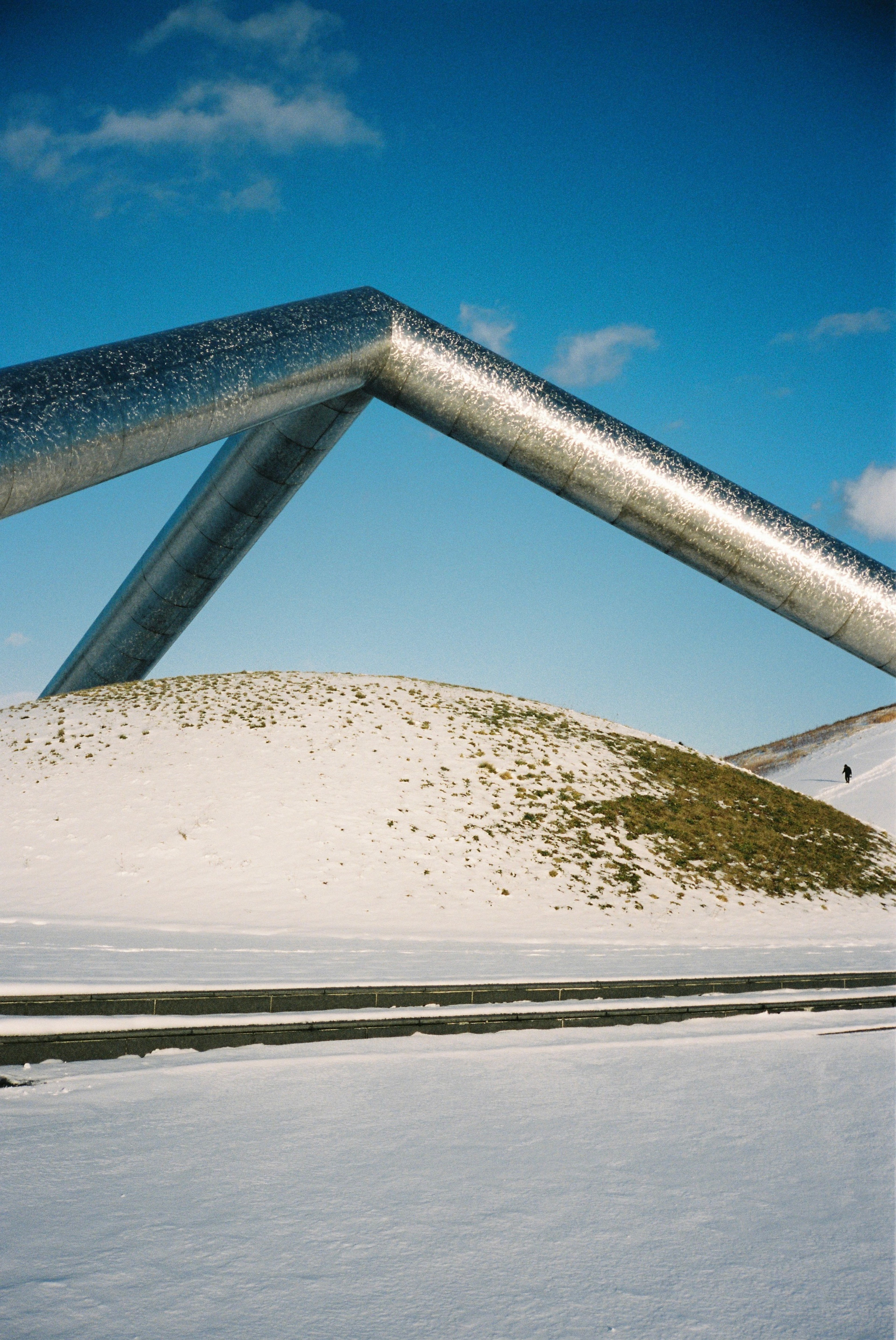 テトラマウンド, taken in Morenuma Park, Hokkaido, shot on Contax T2
