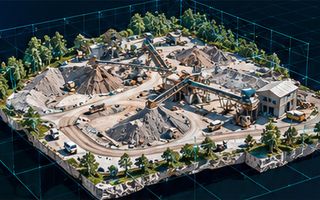 Modelo 3D de la planta y su entorno