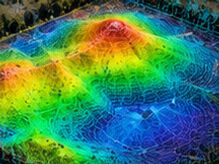 Mapa de calor de elevación