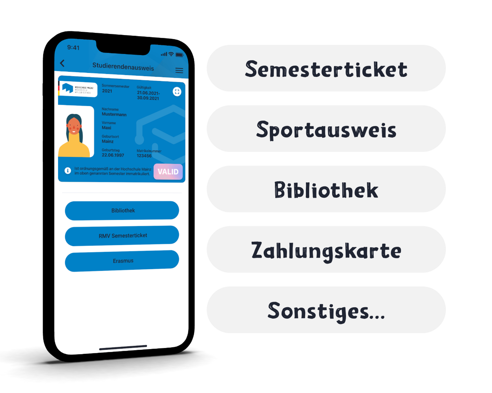 Digital Student ID Card