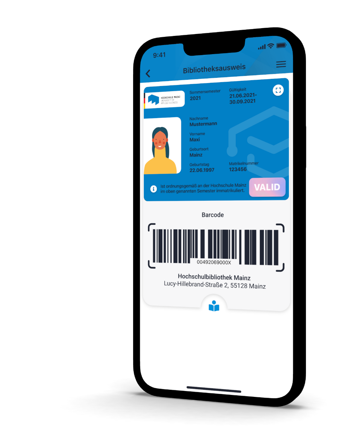 Digital Student ID Card