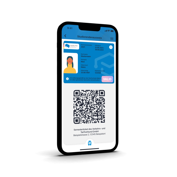 Digital Student ID Card