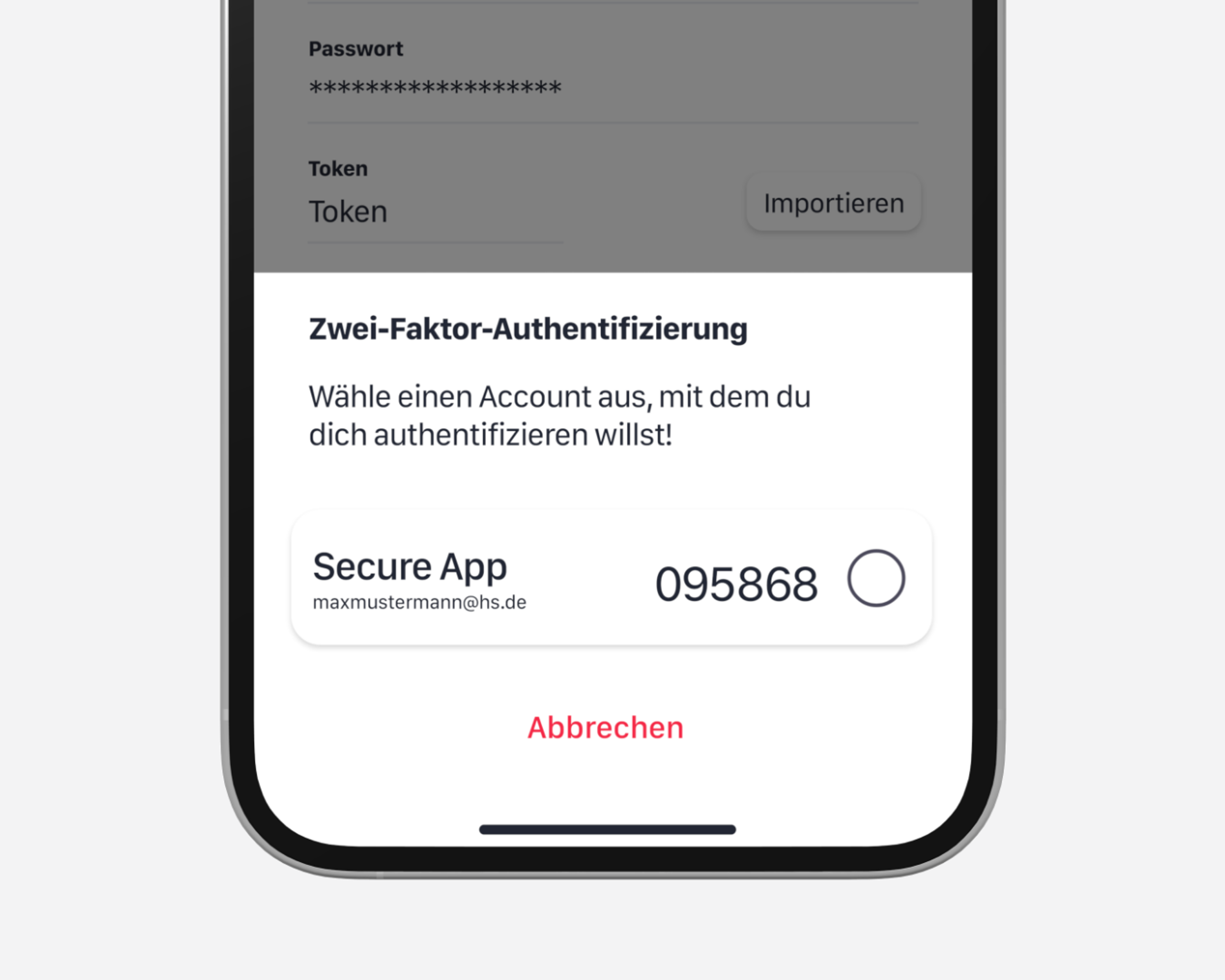 Die Zwei-Faktor-Authentifizierung schützt sensible Hochschulbereiche mit einem zusätzlichen Sicherheitslayer. Durch biometrische Authentifizierung, PIN und verschlüsselte Datenspeicherung wird die App deutlich sicherer und DSGVO-konform betrieben.