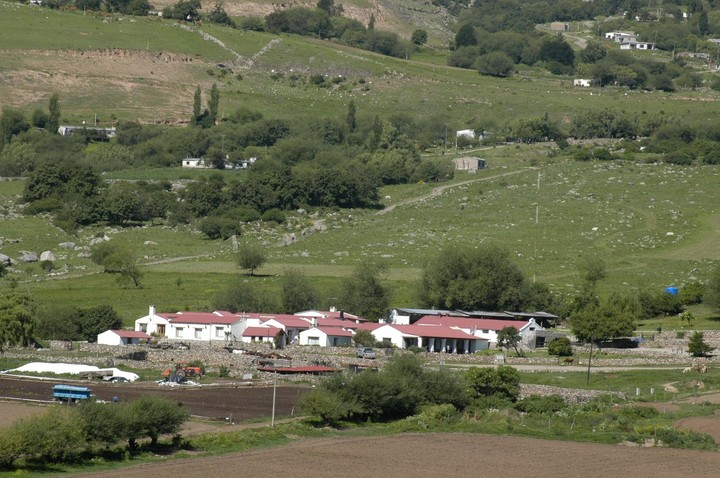 La estancia Las Carreras en Tafí del Valle, Tucumán.