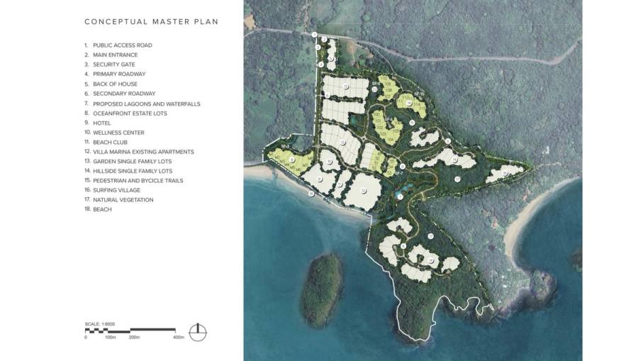 Villa Marina conceptual master plan