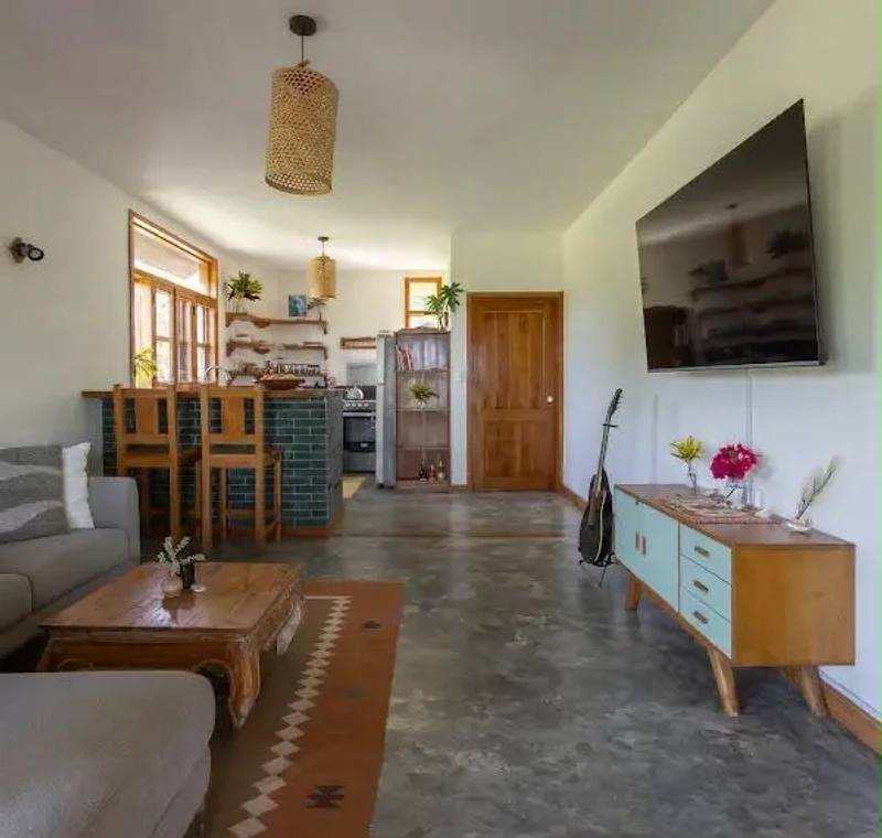 Sala y comedor de Cañas House View