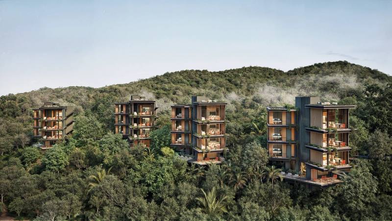 Render of the Templo Condos and Penthouses building, Vervana Phase II