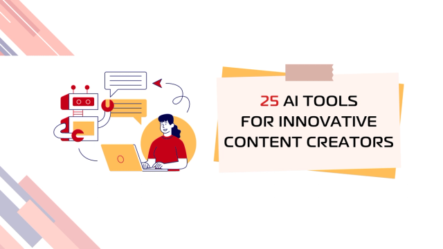 25 Cool AI Tools for Innovative Content Creators 