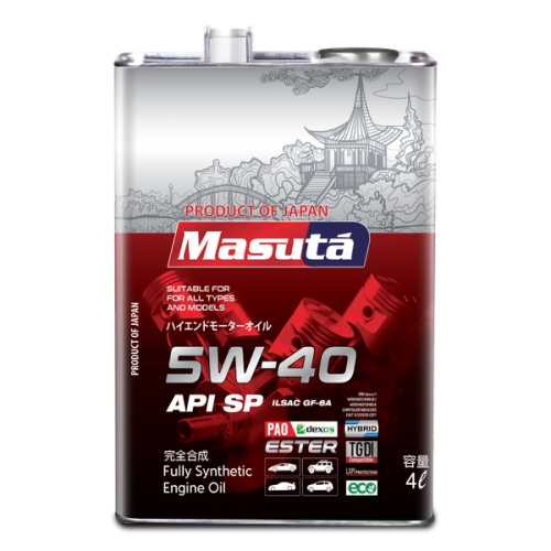Masuta Motor Oil 5W-40 API SP ILSAC GF-6A