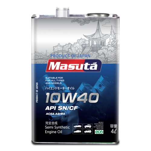 Masuta Motor Oil 10W-40 API SN/CF ACEA A3/B4
