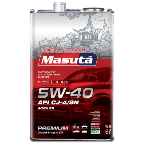 Masuta Diesel Engine Oil 5W-40 API CJ-4/SN