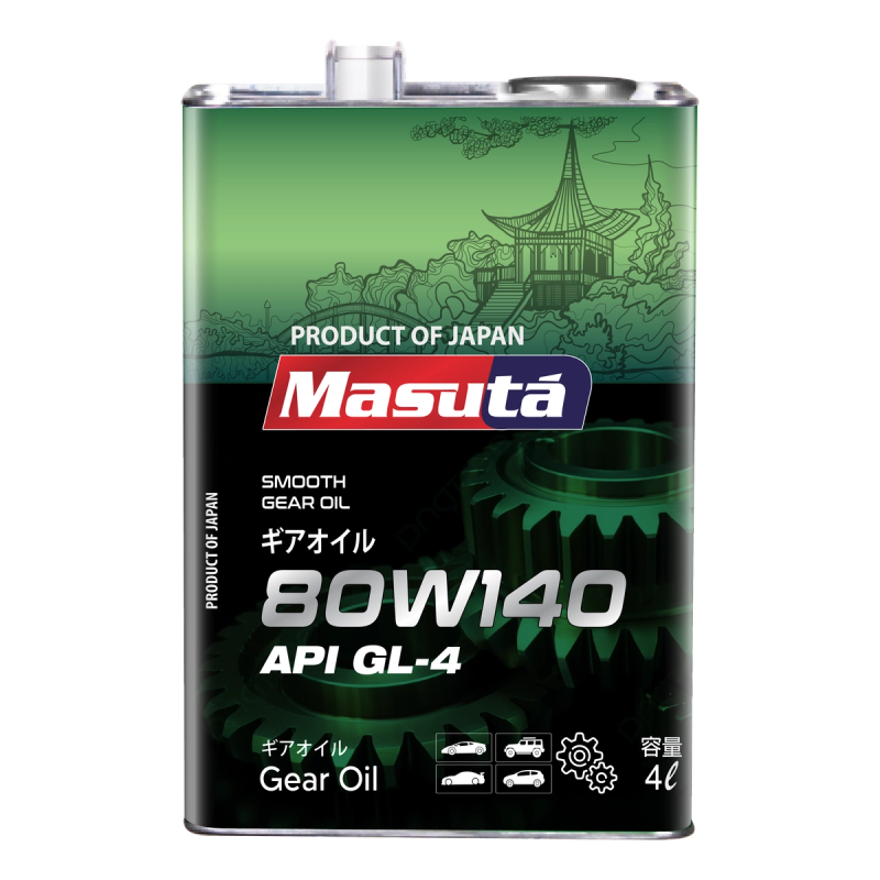 Masuta Gear Oil 80W140 API GL-4