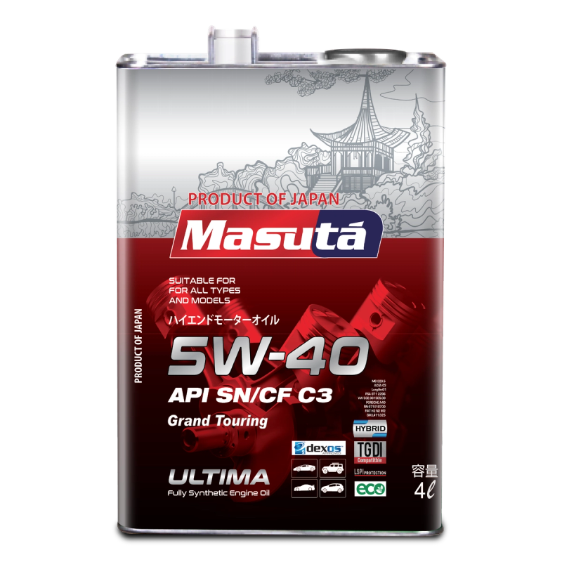 Masuta Motor Yağı 5W-40 API SN/CF C3