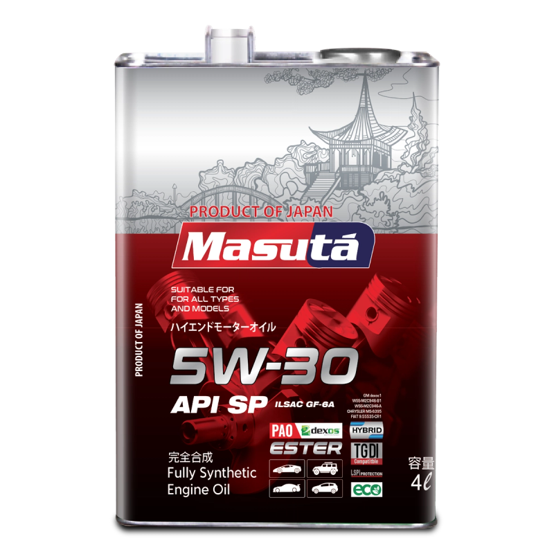 Masuta Motor Oil 5W-30 API SP ILSAC GF-6A