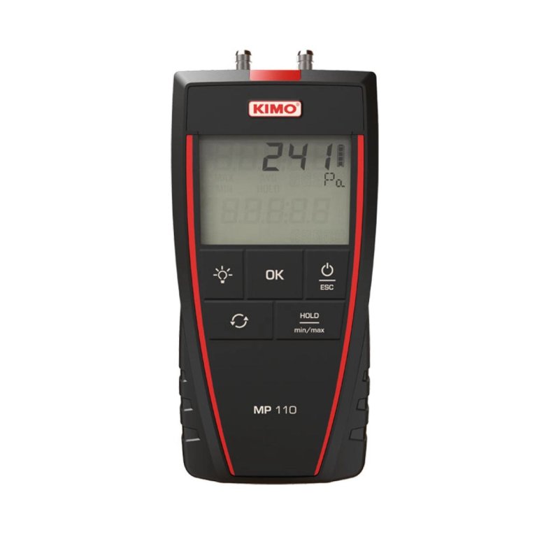 Instrumento portátil para la medición de presión diferencial en salas blancas Kimo Instruments MP 110