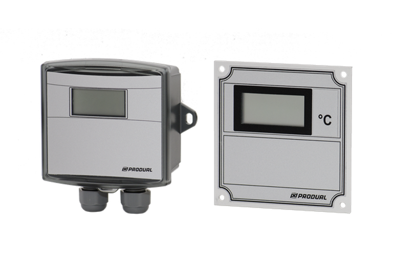 Visualizador de pared con entrada 0...10 V o 4...20 mA modelo DOK