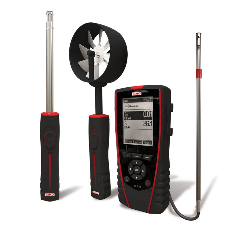Termo higro anemómetro Kimo Instruments VT 210
