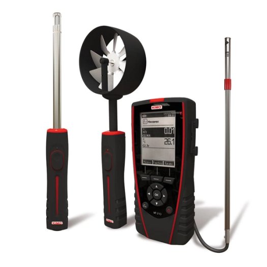 Termo-higro-anemómetro VT 210