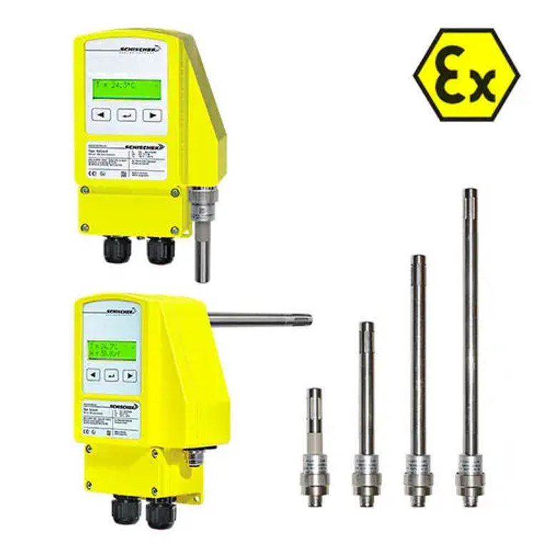 Transmisor de temperatura y humedad ATEX ExCos-D de Schischek