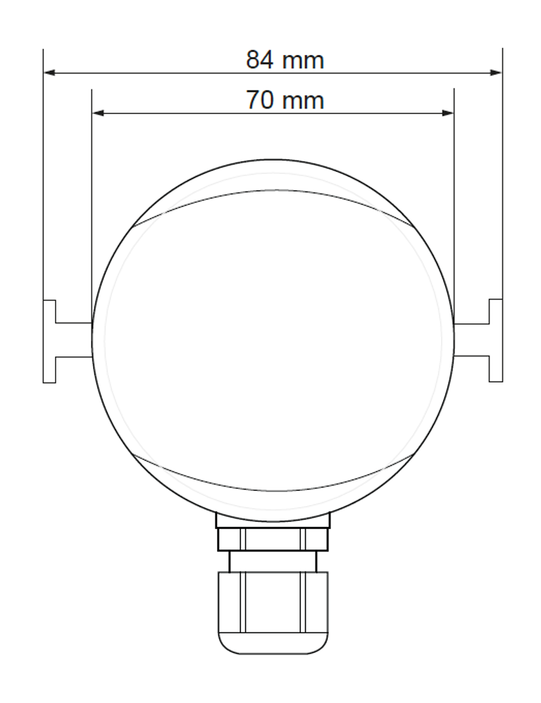 Dimensiones Interruptor de condensación KA-10 de Produal